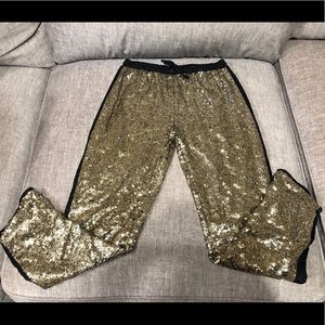 Sequin joggers